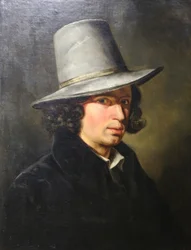 Autorretrato con sombrero
